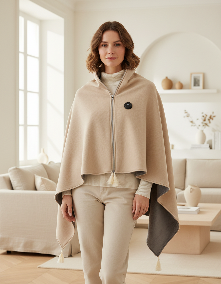 Emimora Heated Wearable Poncho